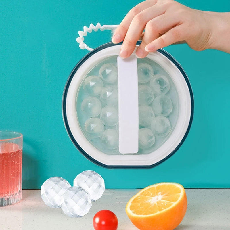 

Ice Ball Maker Silicone Ice Cube Mould Portable Ice Cubes Tray Kettle for Whiskey Cocktail Bourbon Moldes De Helado Icemaker