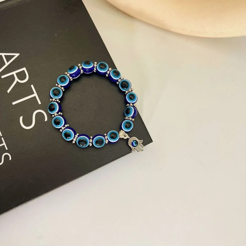 Бусины турецкого голубого сглаза 8 мм бусины ручной работы Бабочка слон шармы