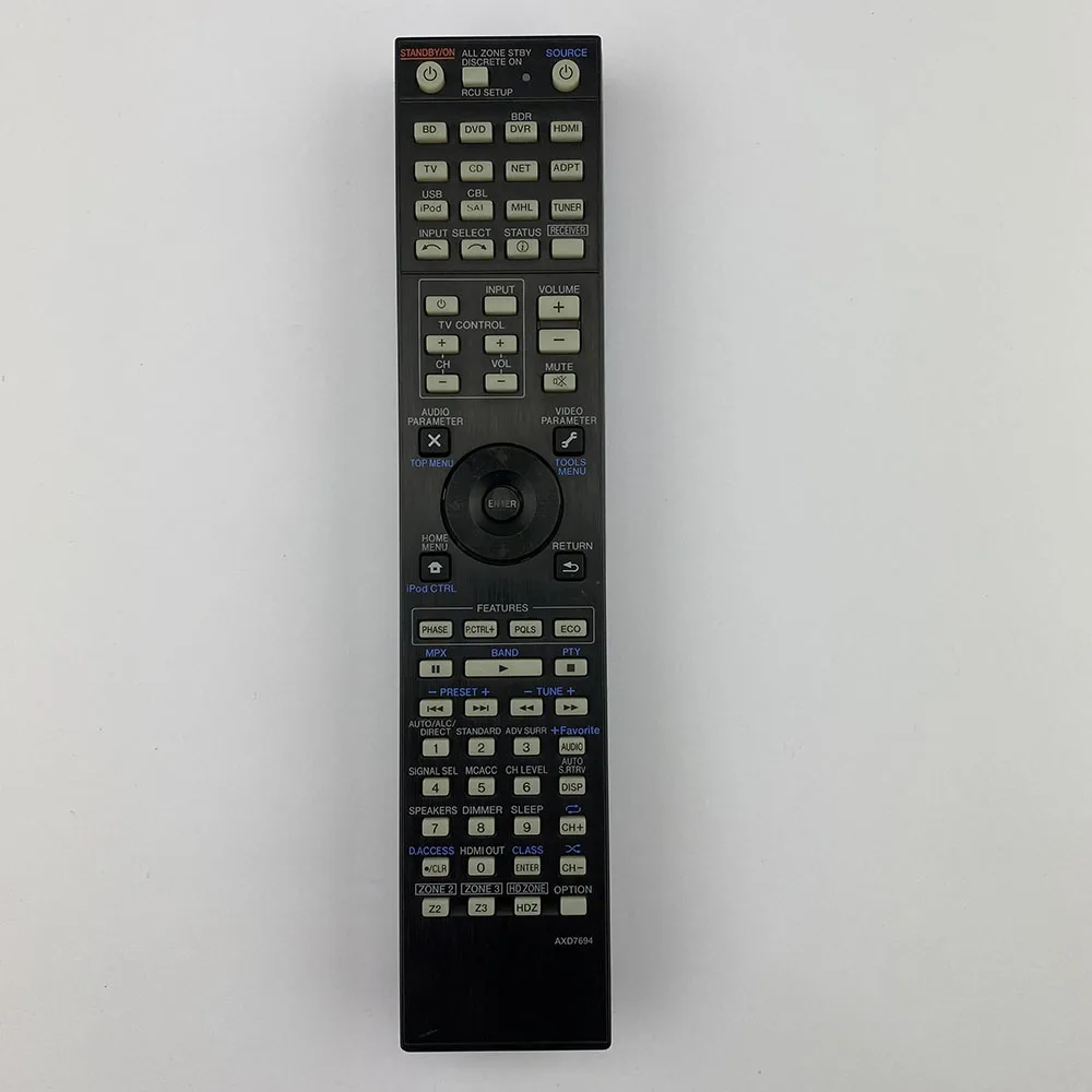 

Новый оригинальный пульт дистанционного управления AXD7694 для PIONEER AV ресивер SC-1228, VSX-1021, VSX-923, VSX1021, VSX923, VSX924