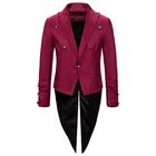 Осенне-зимнее мужское вечернее платье, мужской костюм с отворотом, Женский шикарный костюм для жениха, певицы, официальное вечернее платье, приталенная одежда