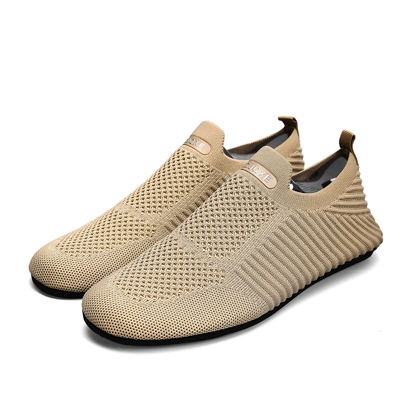 MAEDEF Loafers Men Soft Driving Moccasins High Quality Flats Male Walking Shoes Breathable Mesh Casual Slip on Mens