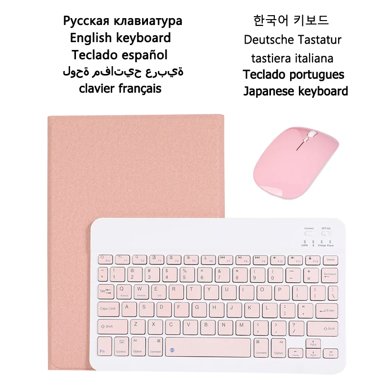 

Чехол из ТПУ для Samsung Galaxy Tab S6 Lite 10,4 SM-P610 P615, чехол с клавиатурой для Galaxy Tab S6 10,5 '', тонкий чехол для клавиатуры