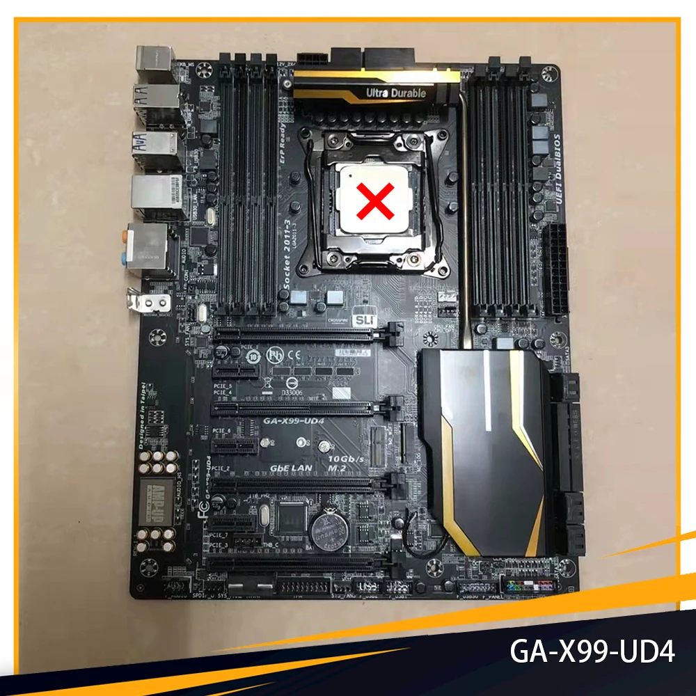 

X99 GA-X99-UD4 X99-UD4 For Gigabyte LGA 2011-V3 PCI-E 3.0 DDR4 ATX Desktop Motherboard High Quality Fast Ship