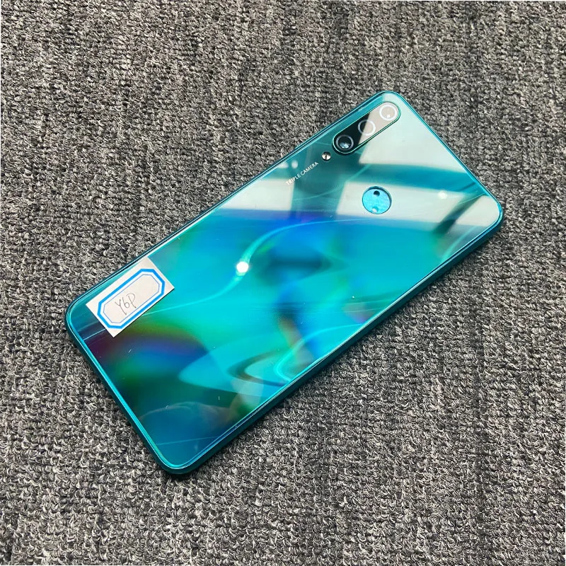 6 3 &quot2020 для Huawei Y6P Крышка батарейного отсека задний корпус стеклянная задняя