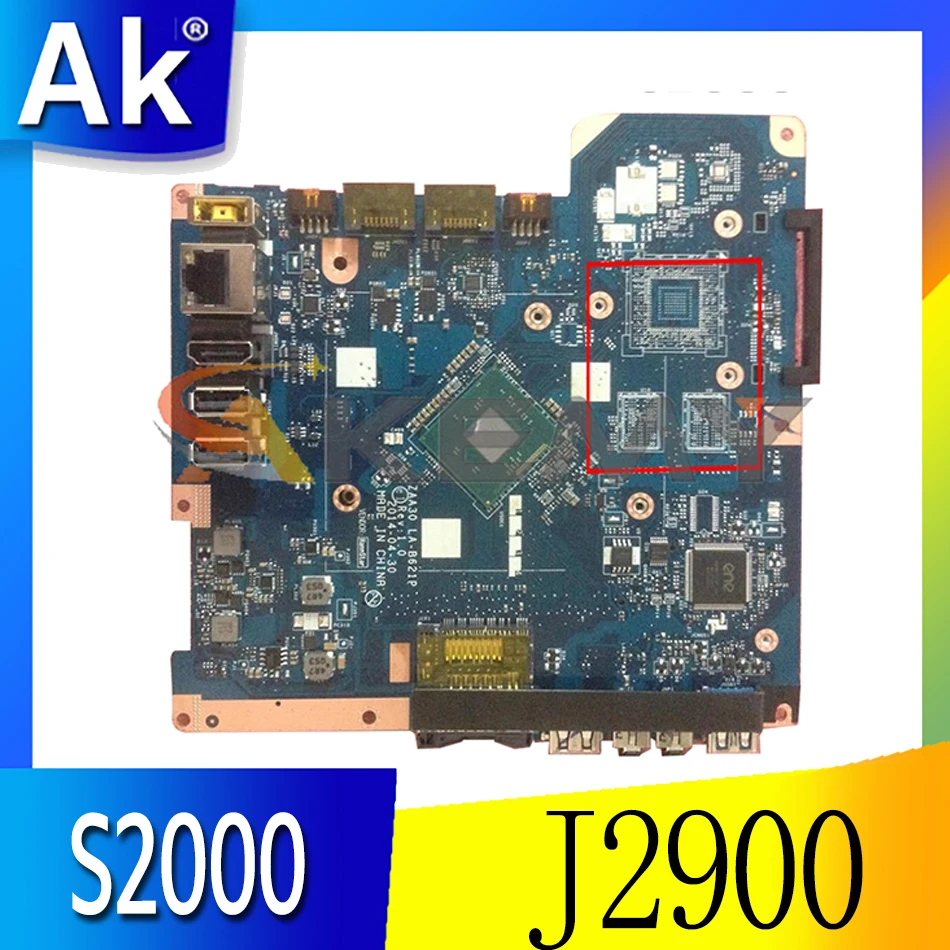 

Original For Lenovo S2000 Series Motherboard ZAA30 LA-B621P FRU 5B20G56357 With SR1US J2900 processor MB 100% Tested Fast Ship