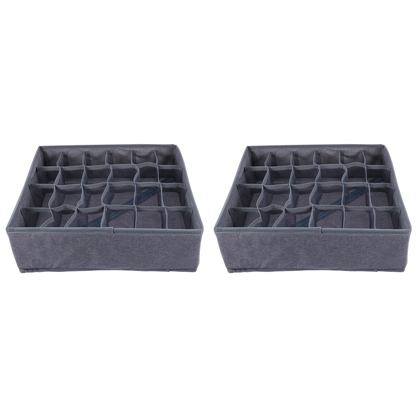

Storage Organizer Box Socks Drawer Classified Grids Multiple Dividers Foldable Undergarments Tray Basket Sundries Storage box