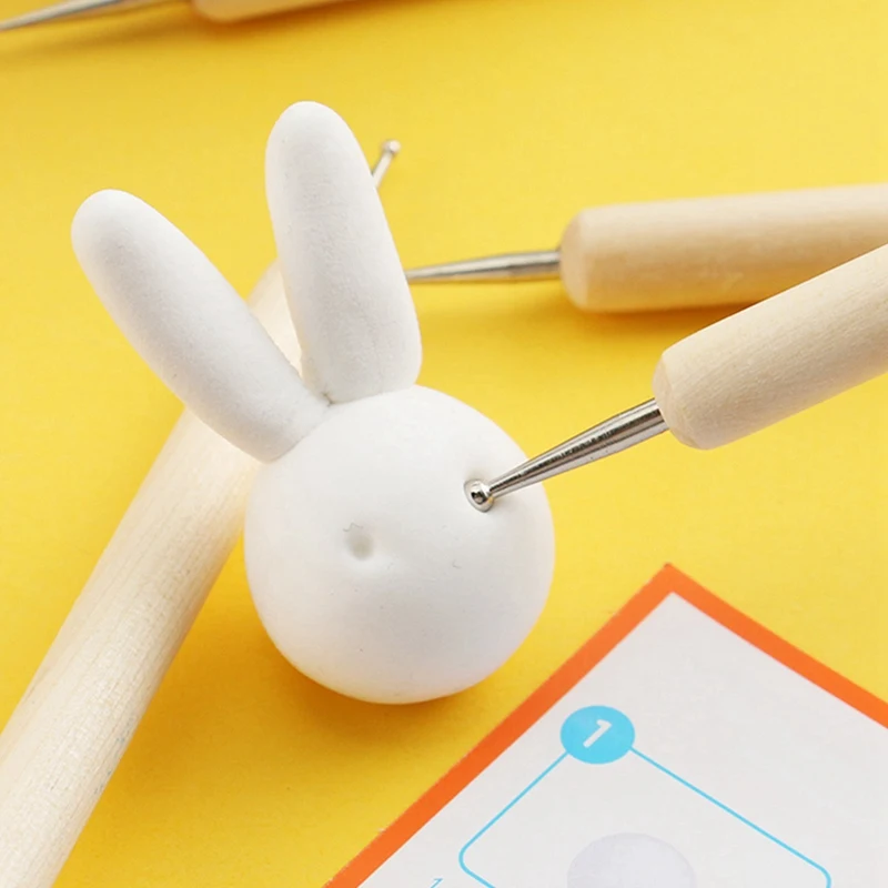 24 шт. шариковый стилус набор для моделирования глиняной керамики инструменты