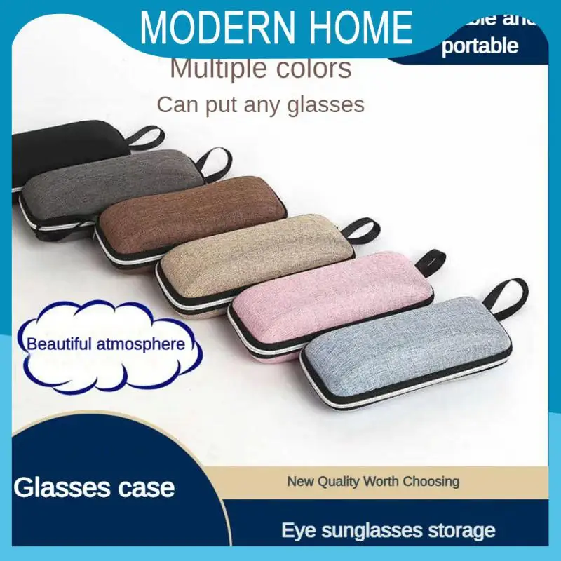 

Storage Tools Sunglasses Box Korean Retro Glasses Box Ancient Fashion Storage Box Household Tools Glasses Case New Zipper Box