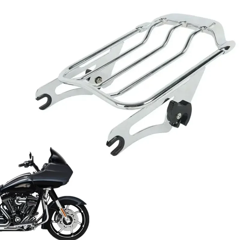 Для Harley Touring Street Glide Road king 2009-UP FLTR FLHX Air Wing Два багажника Аксессуары для мотоциклов