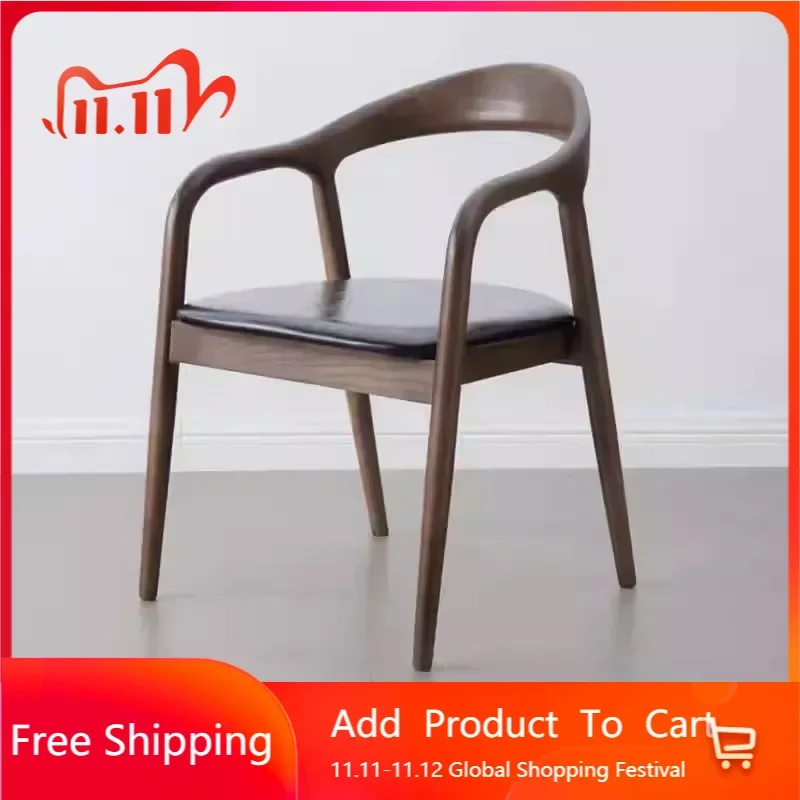 

Wooden Desk Chair Arm Restaurant Wooden Ergonomic Modern Designer Dining Chairs Living Room Design Cadeiras Theater Furniture