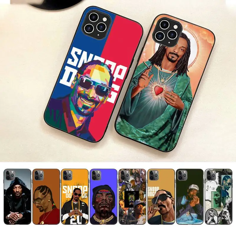 

Snoop Dogg Rapper Phone Case For Iphone 7 8 Plus X Xr Xs 11 12 13 14 Se2020 Mini Pro Max Case