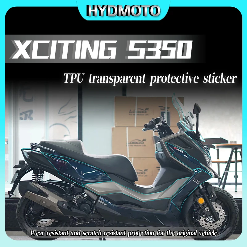 Для KYMCO xcytos350 пленка невидимая автомобильная ТПУ Прозрачная защитная стикер