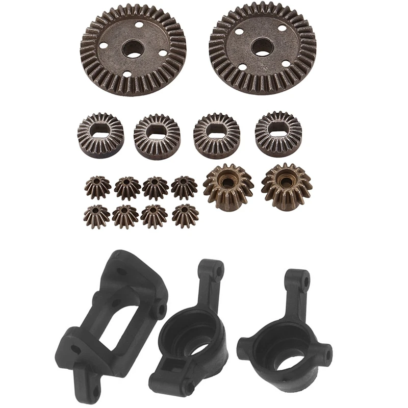 

Запчасти для радиоуправляемого автомобиля, Модернизированная металлическая дифференциальная шестерня с A959 A969 A979 K929 RC 1/18, Радиоуправляемый...