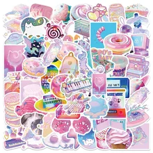 10/30/60pcs Cute Pink Holographic Laser Cartoon Graffiti Stickers Aesthetic Decals Scrapbook Diary Laptop Sticker for Kids Girls 10/30/60pcs Cute Pink Holographic Laser Cartoon Graffiti Stickers Aesthetic Decals Scrapbook Diary Laptop Sticker for Kids Girls