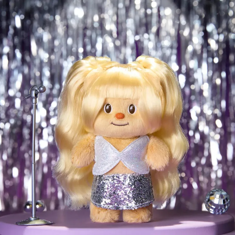 Фото В наличии: Оригинальный плюшевый мишка Butter Teddy Bear из серии OOTD, милый виниловый плюшевый сюрприз-бокс, кукла-подвеска для сумки, модный подарок на день рождения для девочки №3