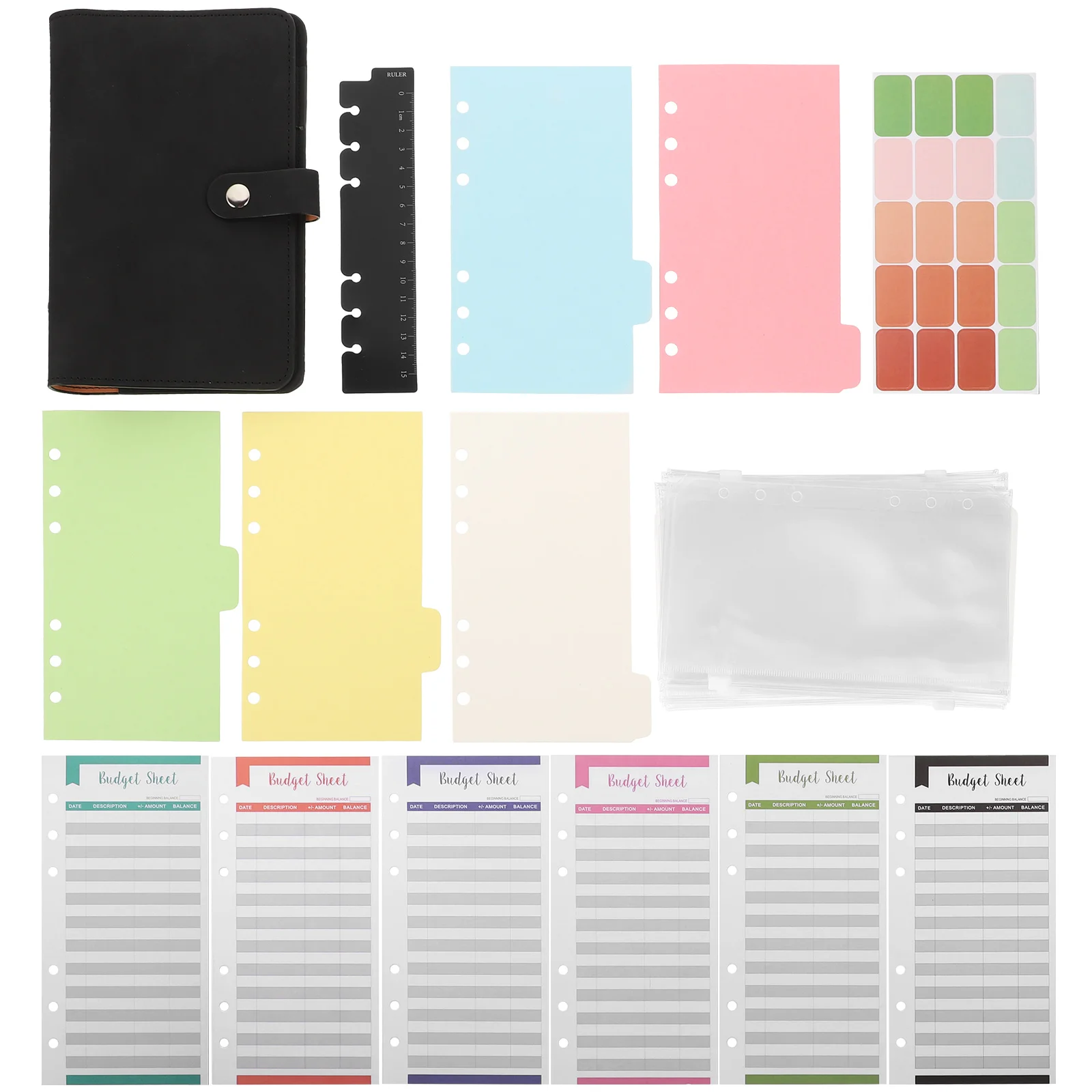 

Блокнот-книга с листьями на молнии для записи денег