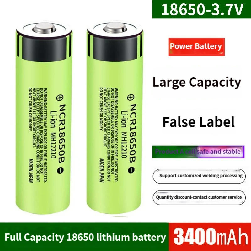 100% nouvelle batterie Rechargeable au Lithium 3.7 v 3400mah 18650  originale pour batteries de lampe de poche - AliExpress