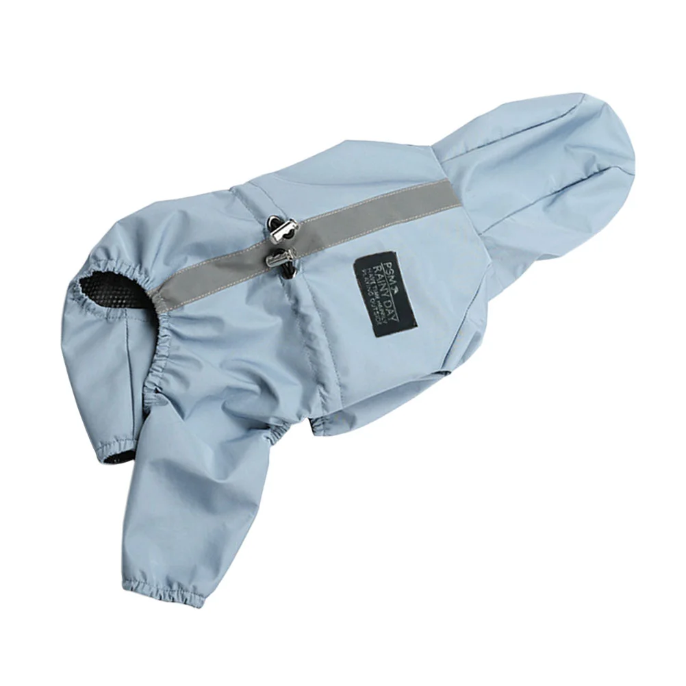 

1Pc Portable Pet Raincoat Comfortable Puppy Raincoat Adjustable Cat Dog Poncho