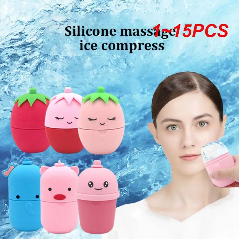 

1~15PCS Silicone Ice Mold Face Massager For All Skin Types Face Roller Mould Beauty Tools Eliminate Edema On The Face Skin Care