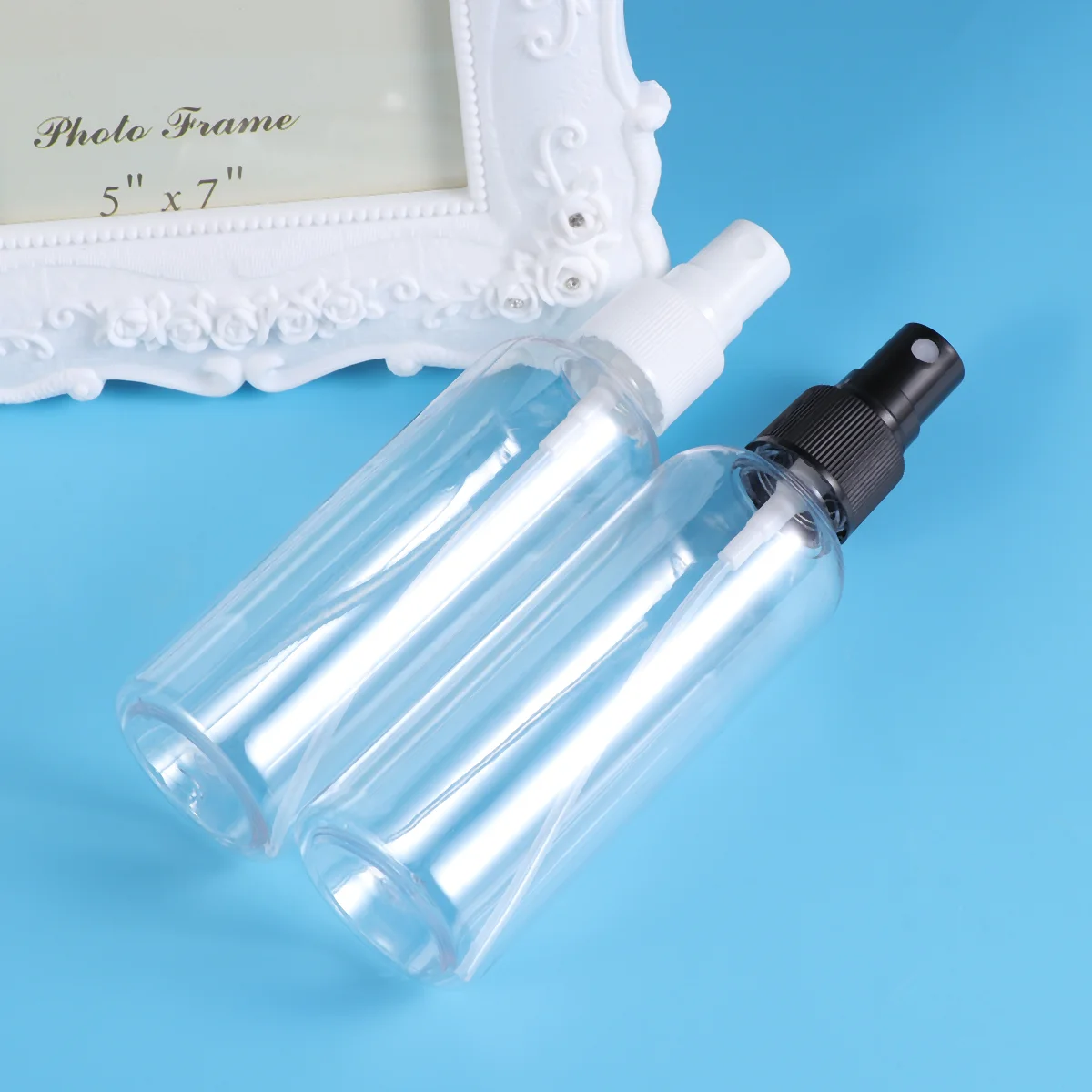 

4 Pcs Detergent Travel Mini Spray Bottle Fine Mist Clear Bottles 1 Plastic Empty