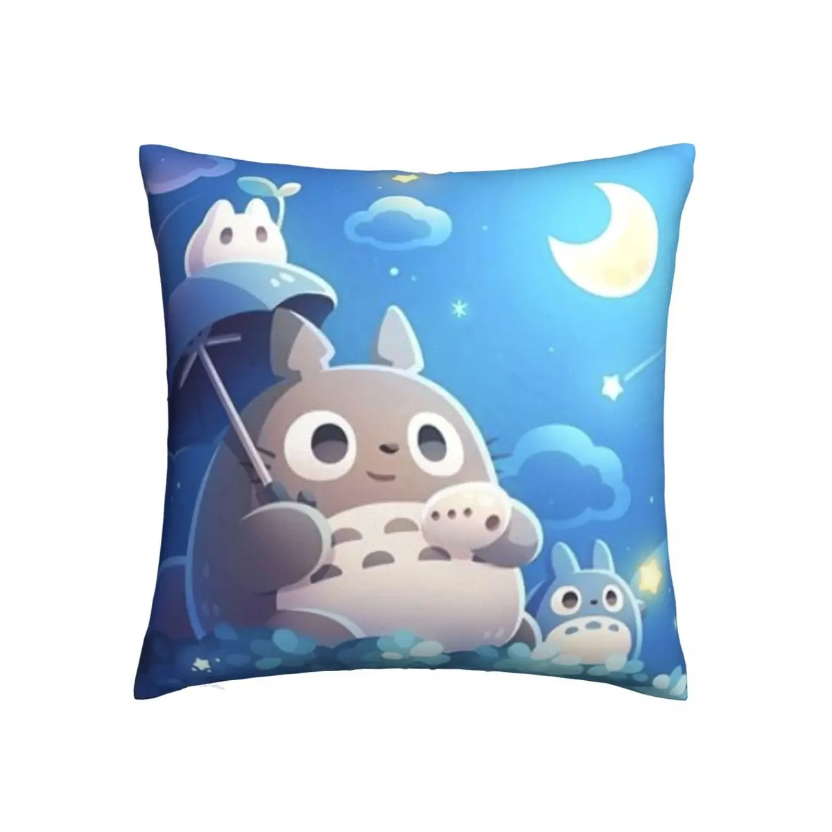 Декоративный чехол для диванной подушки Moon Night Аниме Короткие наволочки в стиле