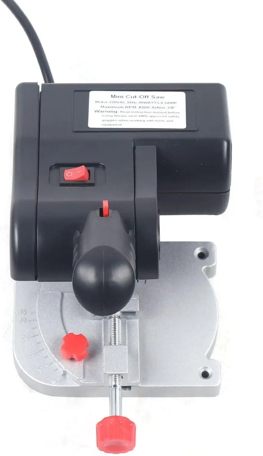 Настольная мини-пила для резки под углом 45 ° пила с 2 лезвиями металла дерева