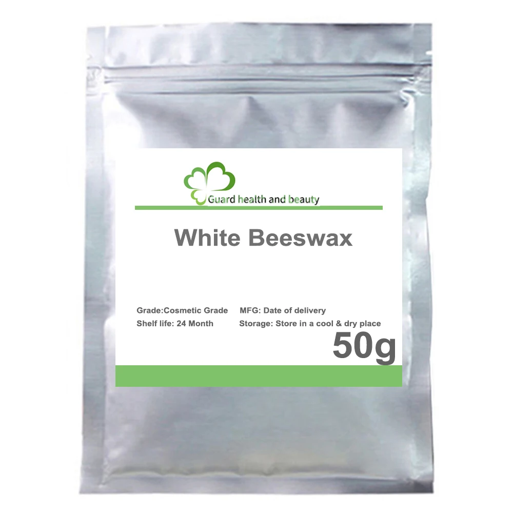 Hot Sell White Beeswax Pellets Pure Bee Wax Pastilles Skin Care Lipstick Soap Soy Candle Making Kit Diy Supplies Cosmetic Raw