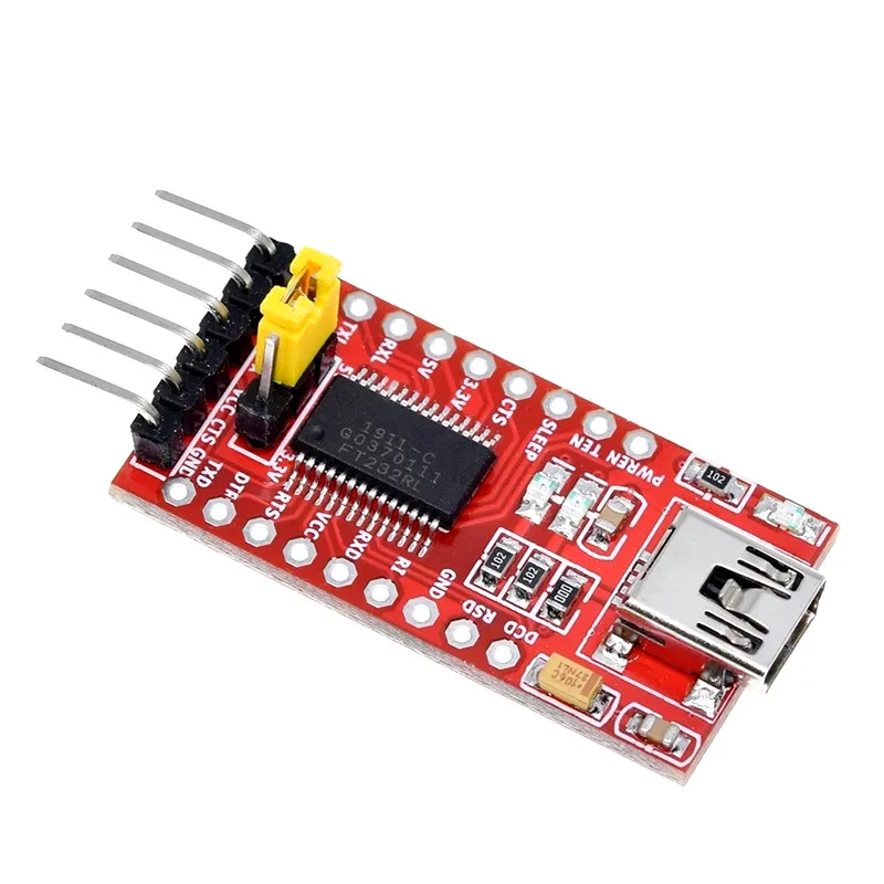 

FT232RL FTDI USB 3.3V 5.5V to TTL Serial Adapter Module forArduin Mini Port.Buy a good quality!Please choose m
