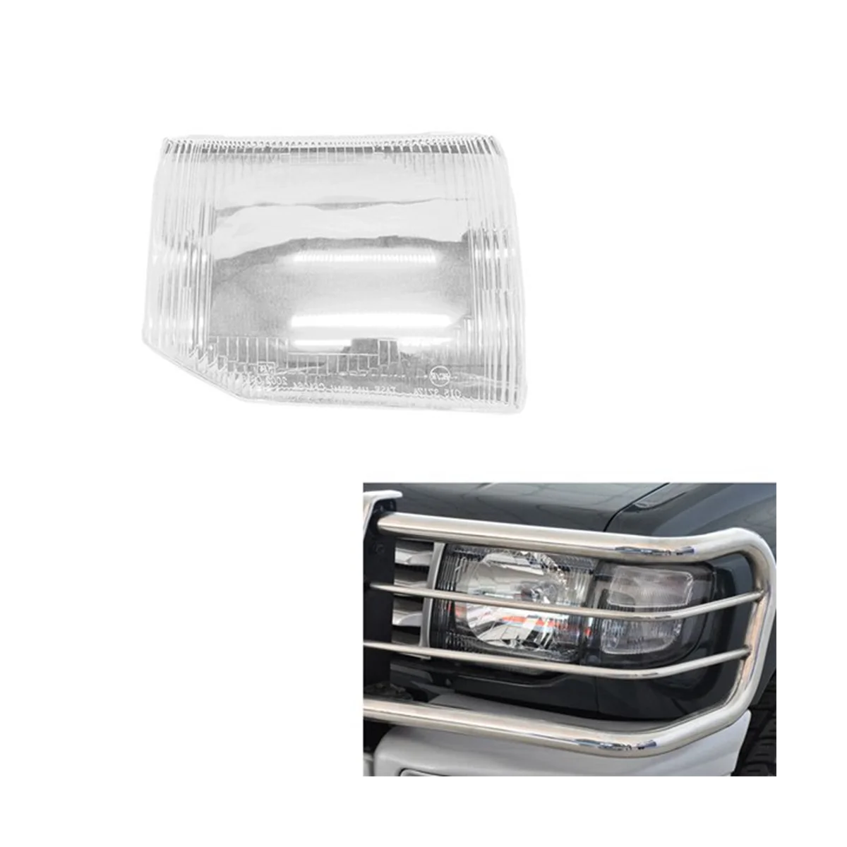 

Car Right Headlight Shell Lamp Shade Transparent Lens Cover Headlight Cover for Mitsubishi Pajero V31 V32 V33