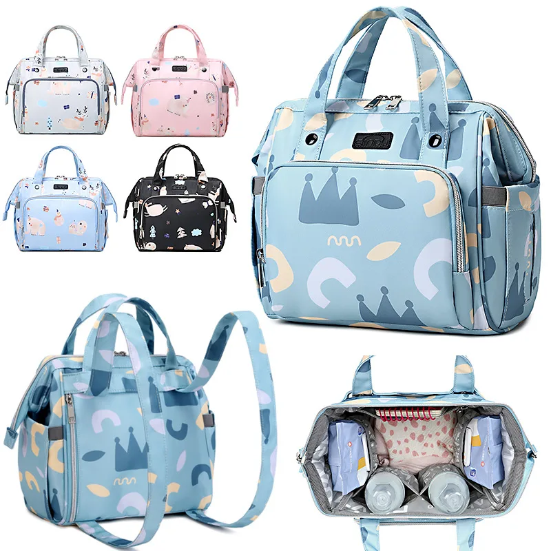 

Складная Многофункциональная Сумка для мам, Детский рюкзак для подгузников, портативные дорожные сумки для мам