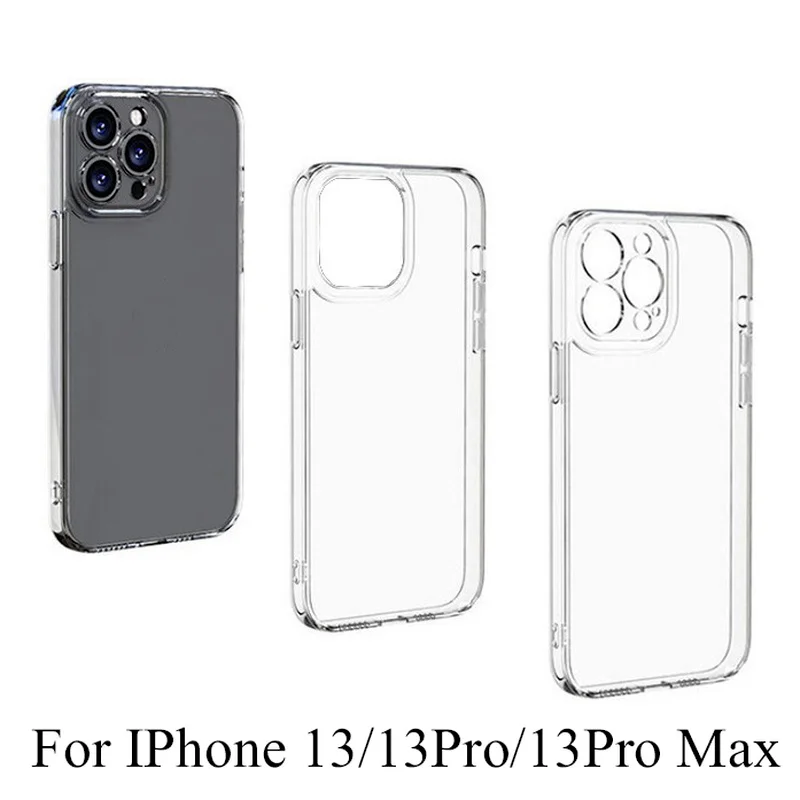 

Clear Phone Case for IPhone 13 Series Soft Transparent Cover for IPhone 13/13Pro/13Pro Max TPU Protective Cases Shell