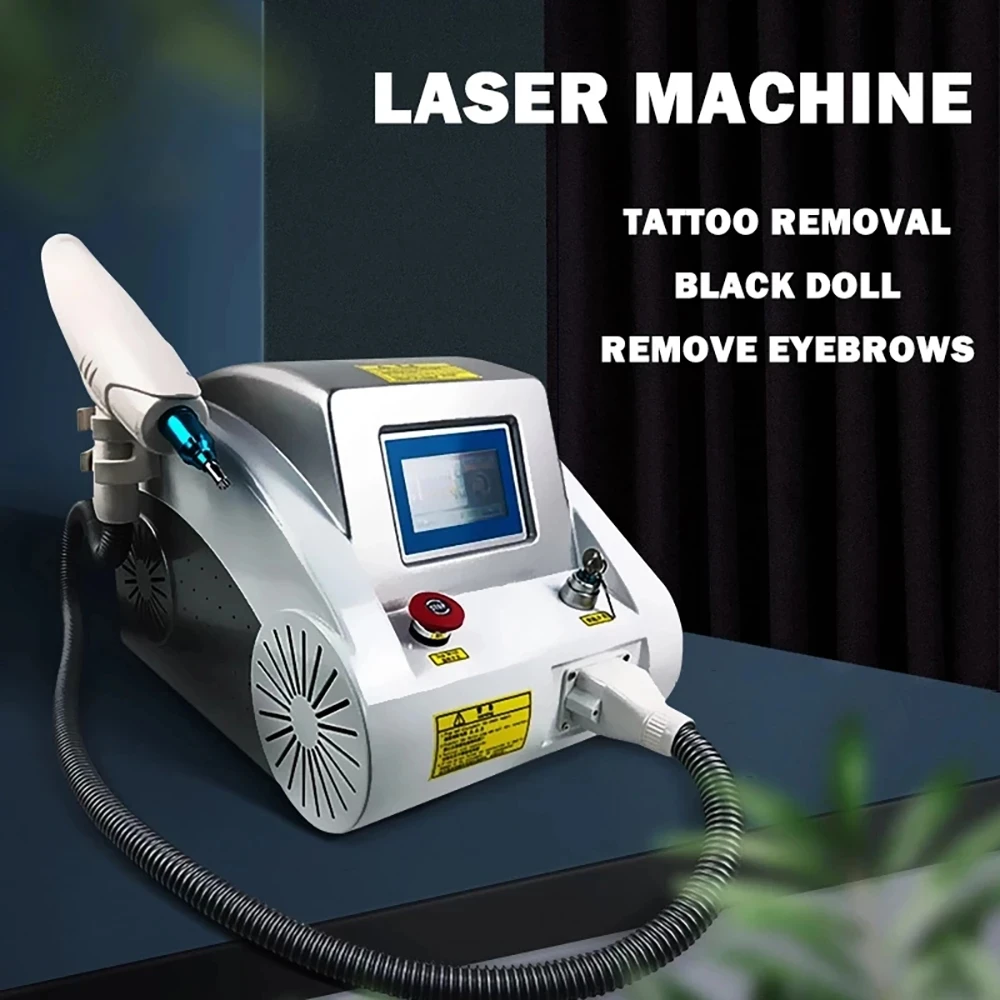 

2023 Removal Eyebrow Pigment Eyebrow Line Machine With Red Pointer Tattoo Removal 1064 532 1320nm ND YAG