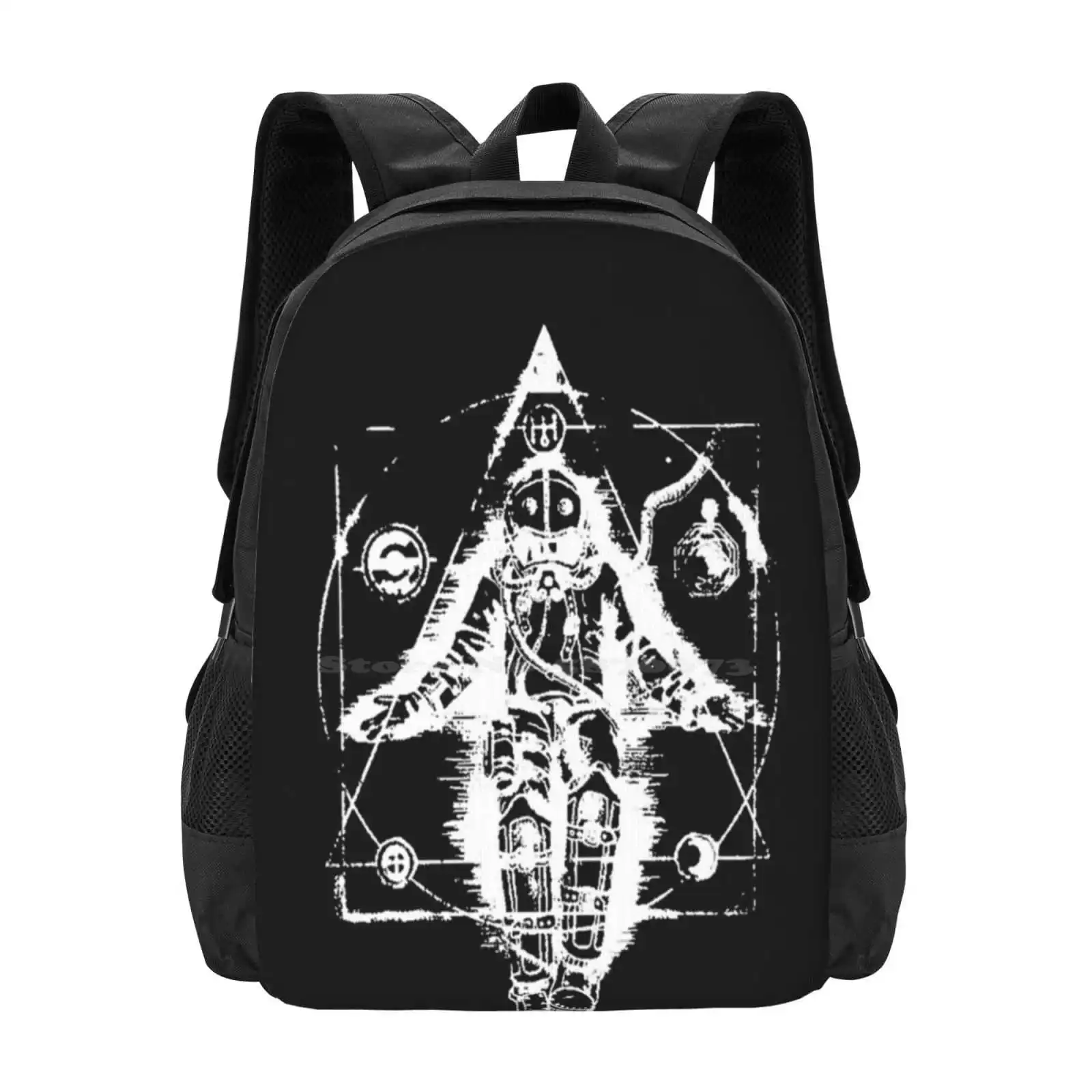 

Da Vinci Triangle Starset School Bags For Teenage Girls Laptop Travel Bags Da Vinci Triangle Starset Fashion New York Pattern