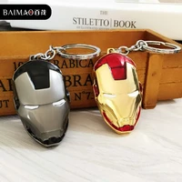 ironman keychains anime figures collection dolls toys keychain gifts