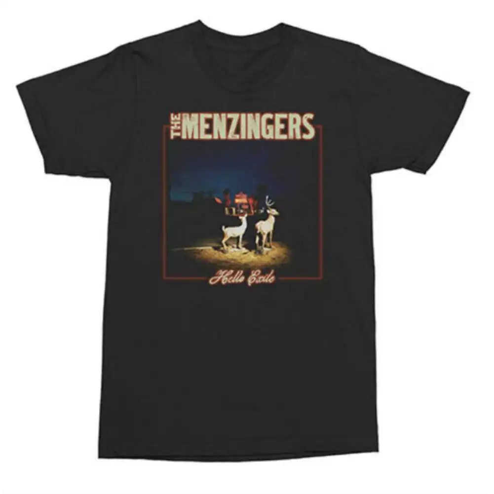 Мужская футболка Menzingers Hello изгнание х большая черная