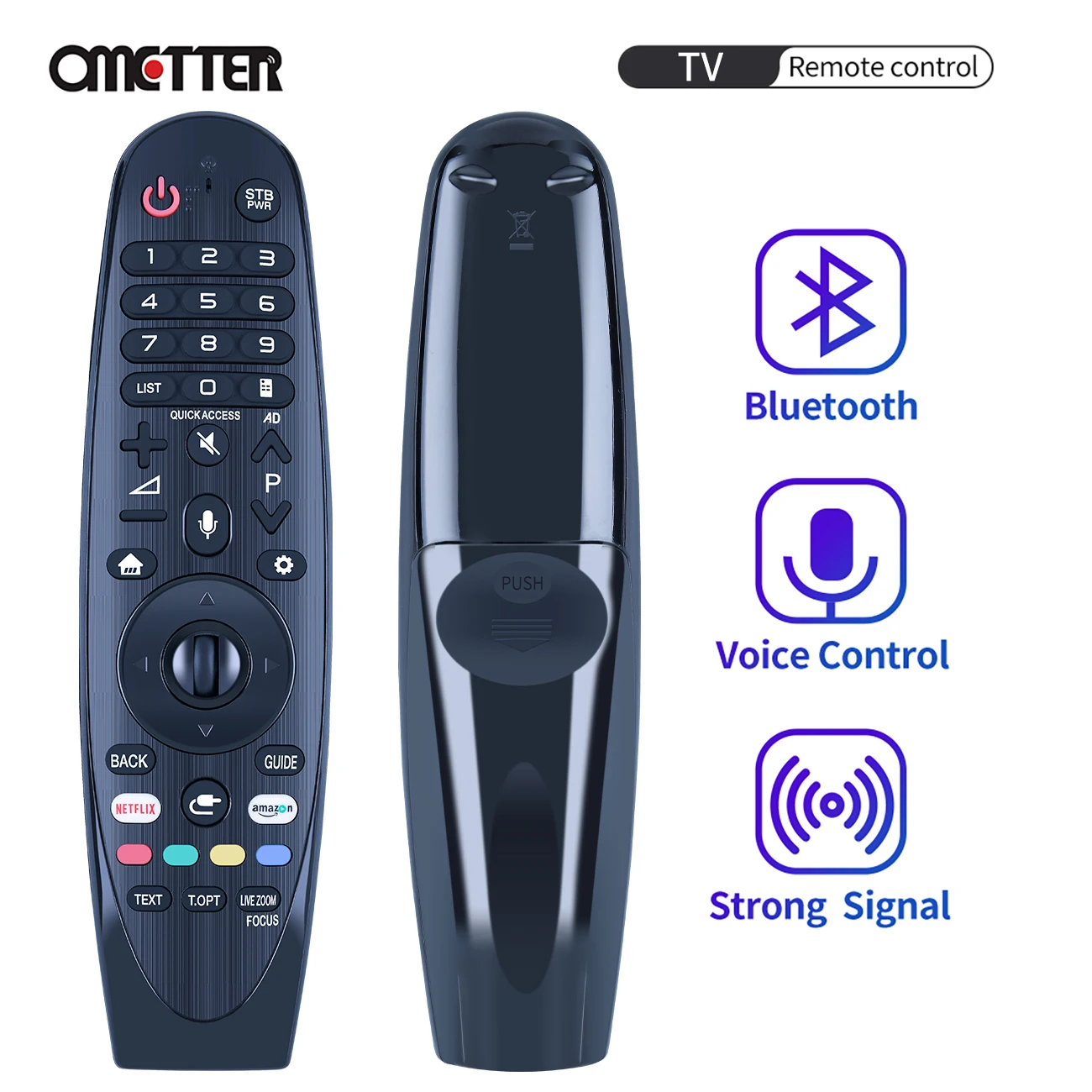 

New AN-MR18BA Magic Voice Remote Control for LG 2018 Smart OLED UHD 4K TVs W8 E8 C8 B8 SK9500 SK9000 UK7700 UK6500