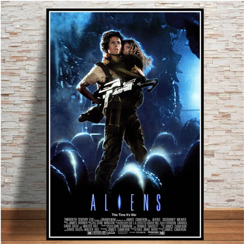 

Retro Alien Covenant Horror Movie Film Wall Art Canvas Decorative Printed Posters Paintings for Living Room Home Decor Pictures