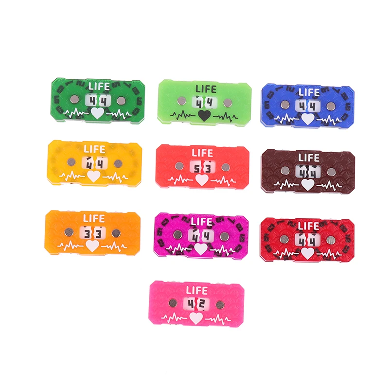 Случайный трекер ран 41x20x9 мм 00-99 1 без покраски жизни счетчик настольных игр