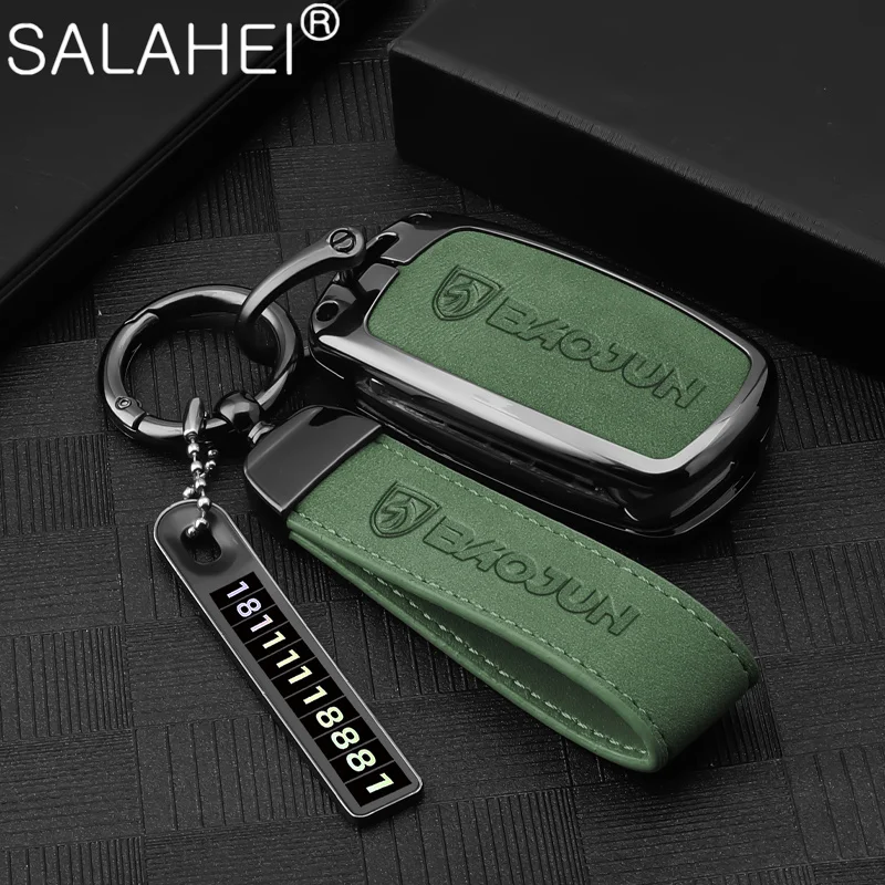 

Zinc Alloy Car Key Fob Case Cover Protector Shell For Baojun 560 Rs-5 530 630 310 E100 310W 510 730 360 610 Keychain Accessories