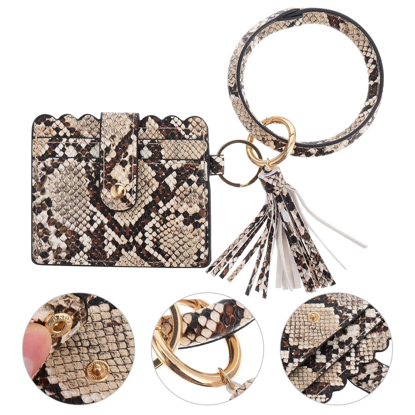 

Tassel Keychain Bracelet Keychain Women Women Handbag Clutch Fashion Women Wristlet Wallet Pu Women Clutch Wallet Miss Purse