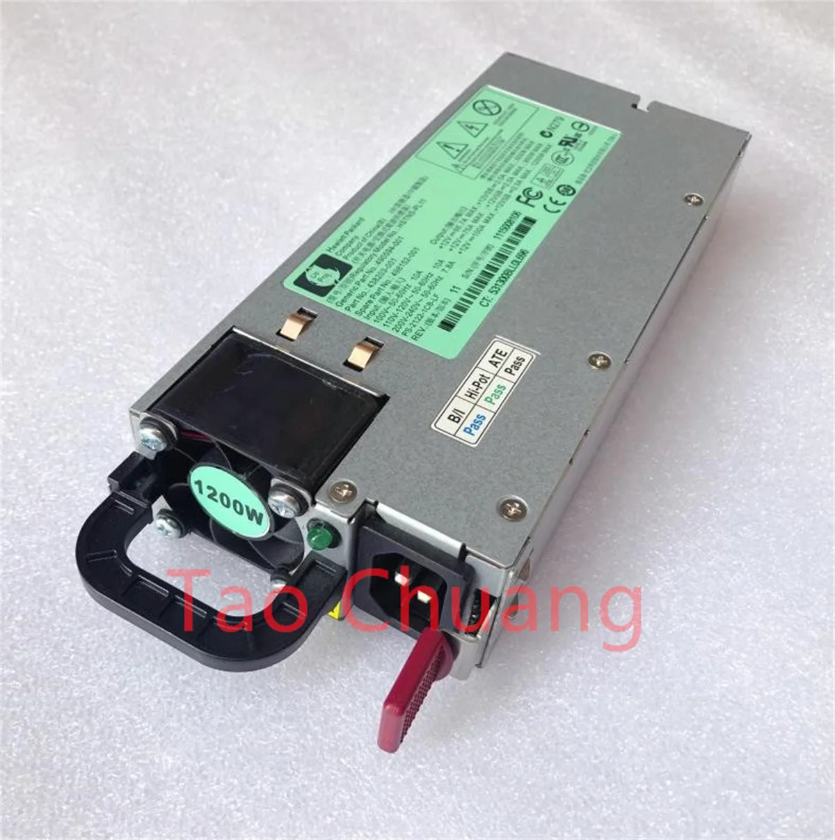 Для HP DL580 G6 G7 1200 Вт серверный блок питания HSTNS-PL11 490594-001 498152-001 438203-001 498152-001