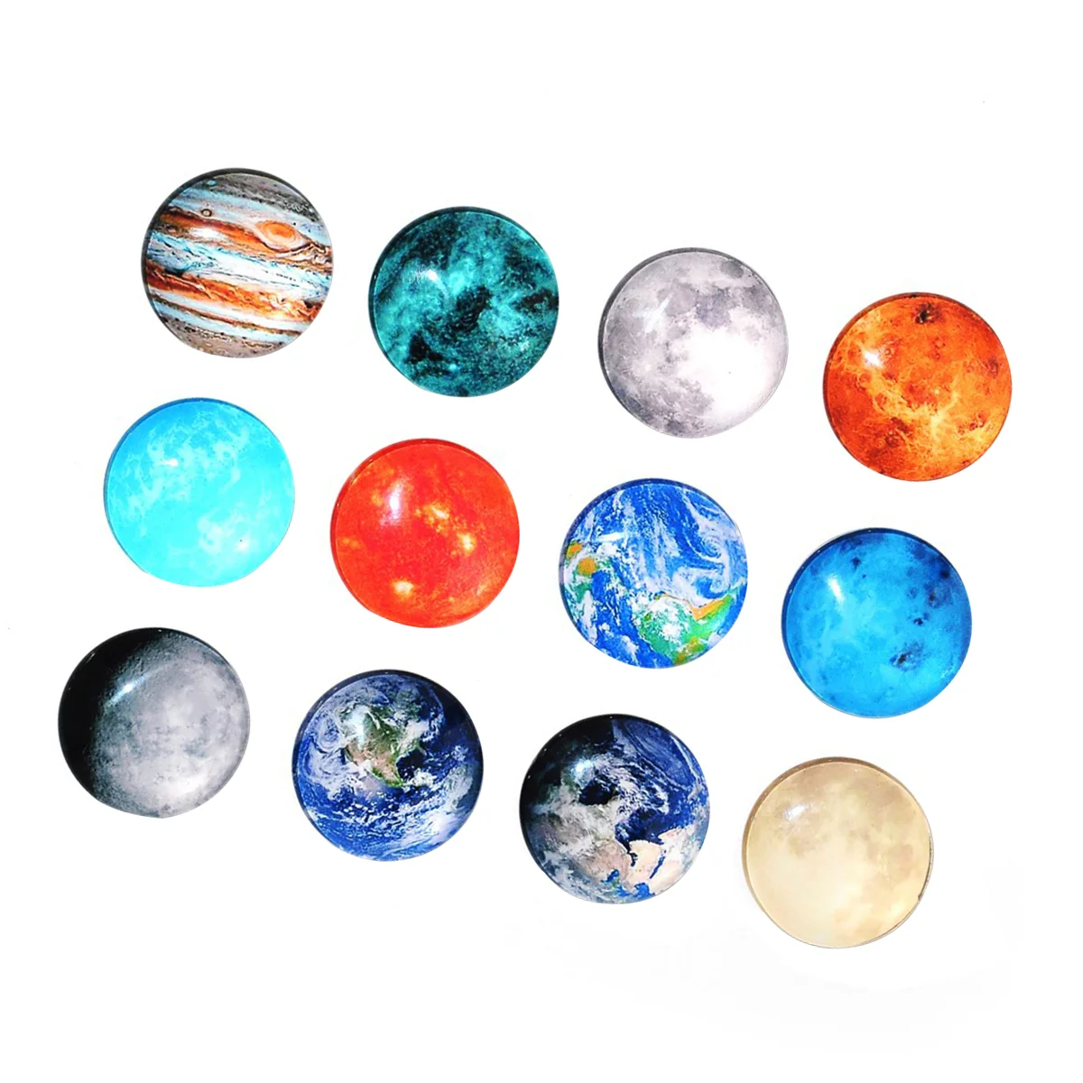 

12pcs Refrigerator Door Magnets Refrigerator Stickers Magnet Refrigerator Stickers Decor Whiteboard Magnets Fridge Magnet Clips