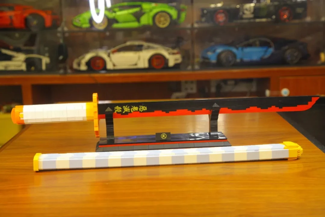 790 шт. строительные блоки для мальчиков: рассекающий демонов нихирин меч - купить