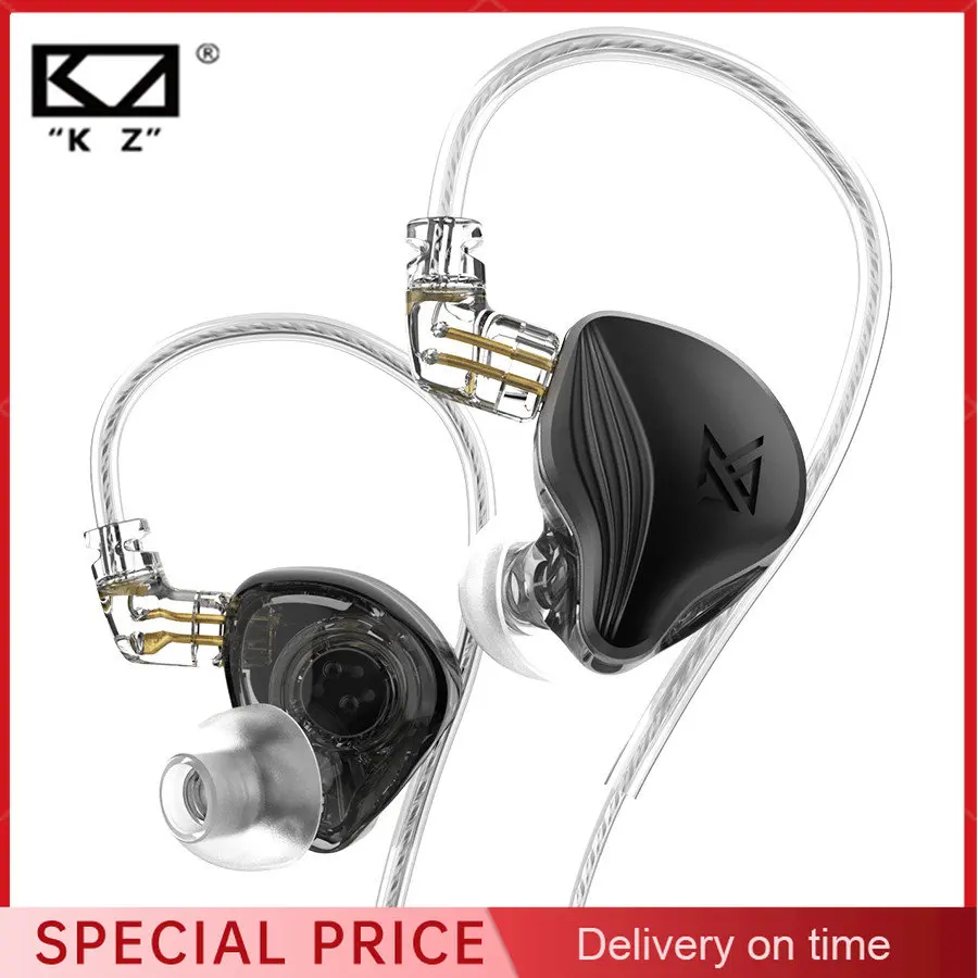 

KZ ZEX Static Dynamic Drive Hybrid Earphone HIFI Bass Earbud Sport Noise Cancelling Headset KZ EDX PRO ZSN PRO ZAS SK10 ZS10 PRO