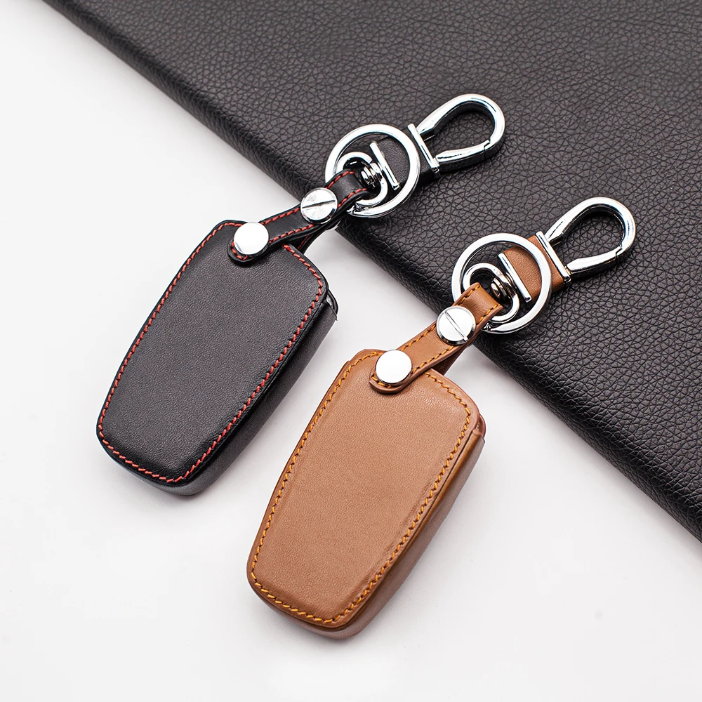 Кожаный чехол для автомобильного ключа BMW 520 525 f30 f10 F18 118i 320i 1 3 5 7 серии X3 X4 M3 M4 M5