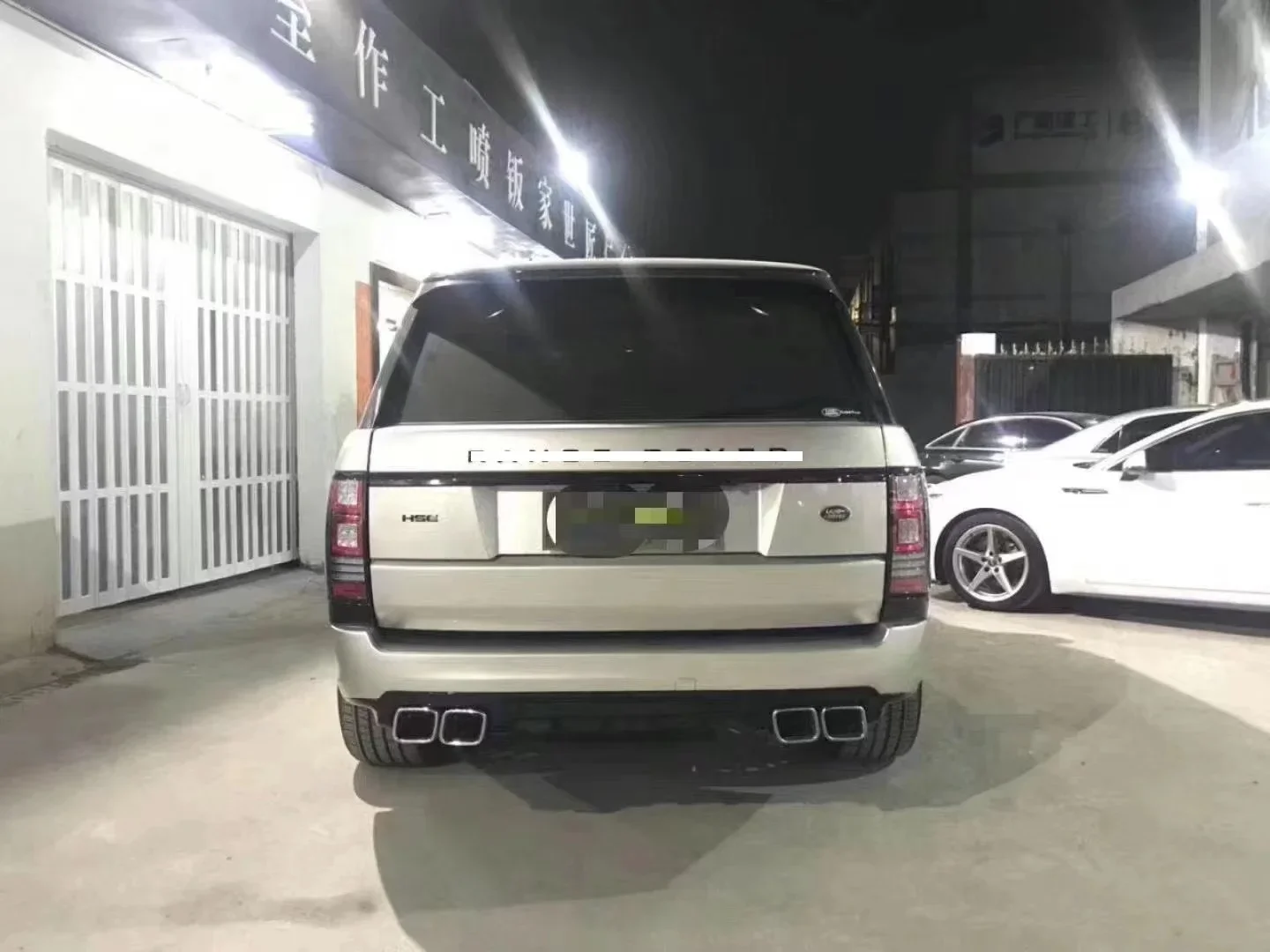 Автомобильный передний бампер для Land Rover Bodykit Range Vogue от 13 до 18 SVO kitcustom