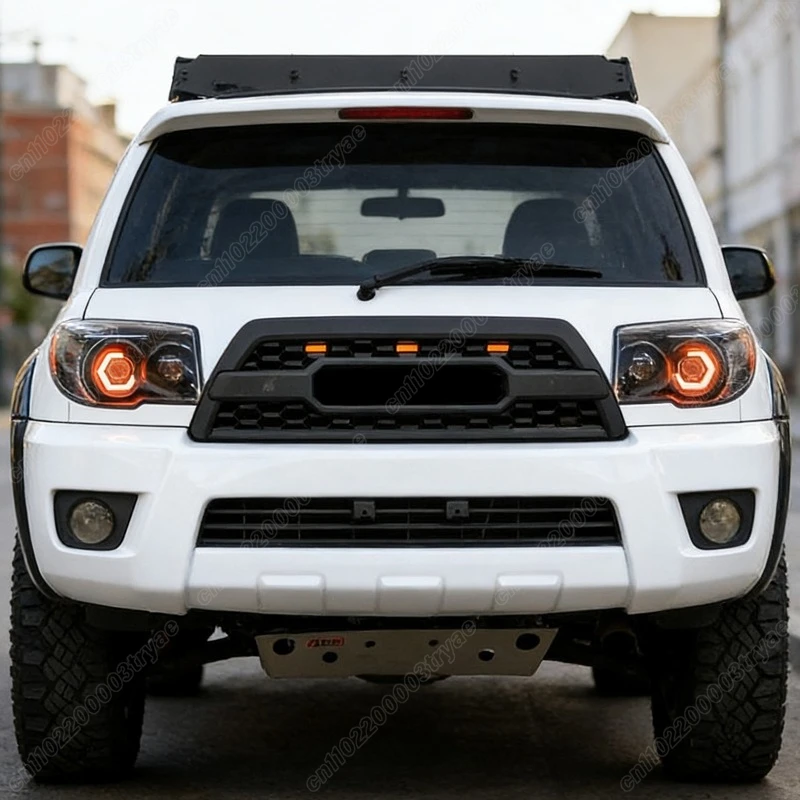 Фото Комплект для модификации переднего бампера в стиле TRD для Toyota 4Runner 2006-2009: решетка радиатора и воздухозаборник №3