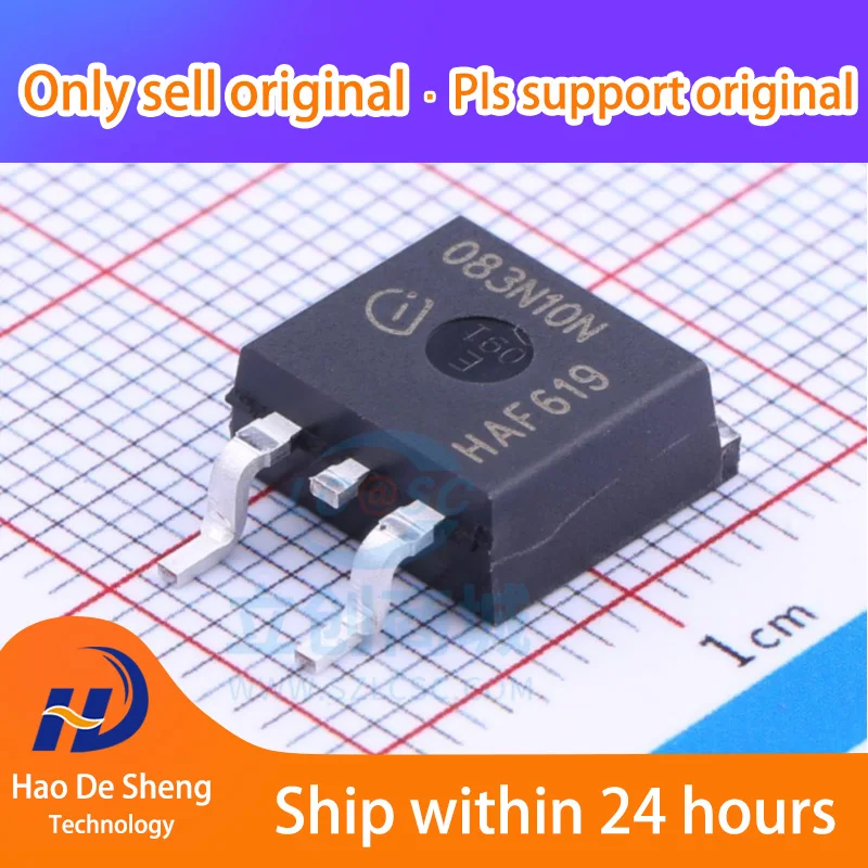 

10 шт./лот IPB083N10N3G TO263 N-CH 80A 100V IC 083N10N новая Оригинальная фотография