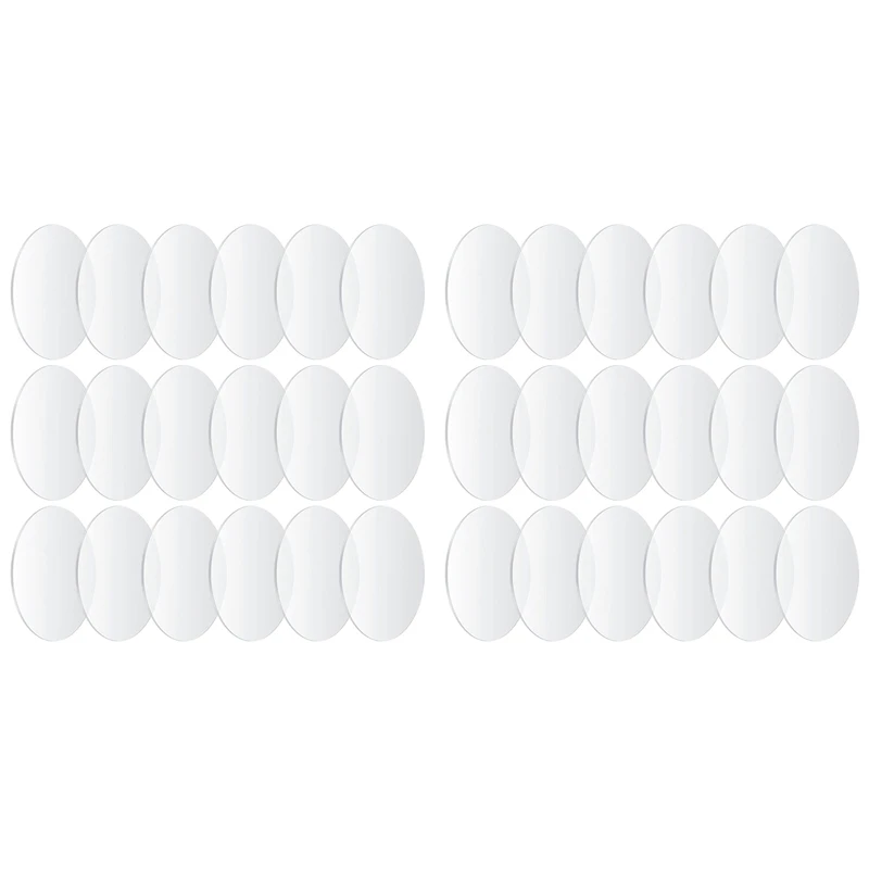 

2X Clear Round Acrylic Sheets, 4 Inch Acrylic Circle Discs Boards Blanks Sheets Signs For Picture,Painting,DIY Crafts