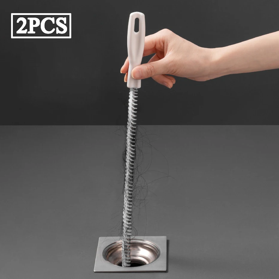 

Kitchen Sink Cleaning Hook Cleaner Sticks Clog Remover Sewer Bendable Dredging Pipe Bathroom Hair Cleaning Sink Sewer Dredging